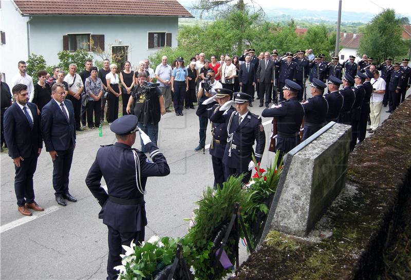 Obilježena 28. obljetnica pogibije 13 hrvatskih redarstvenika