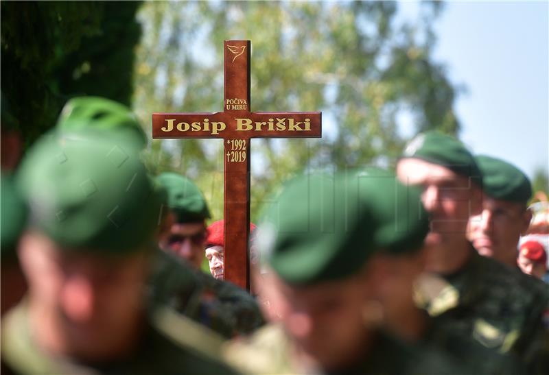 Funeral held for Croatian soldier killed in Afghanistan