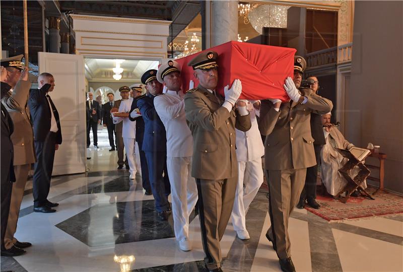 TUNISIA FUNERAL POLITICS