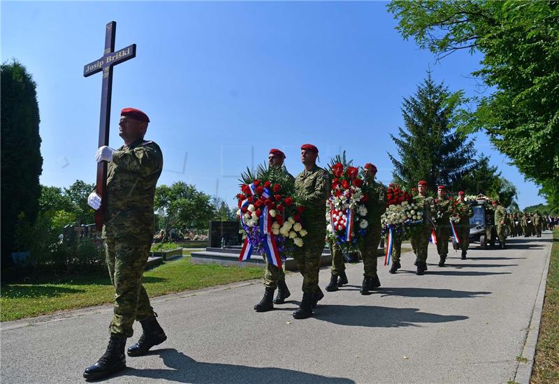 Posljednji ispraćaj skupnika Josipa Briškog