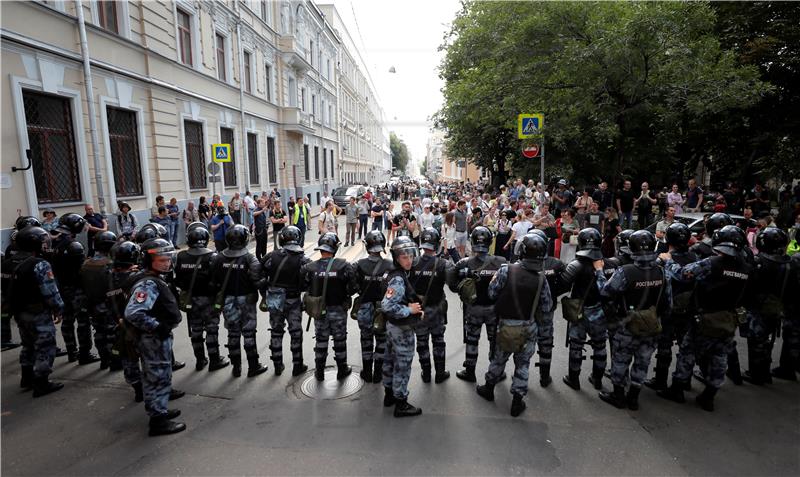 RUSSIA ELECTIONS PROTEST