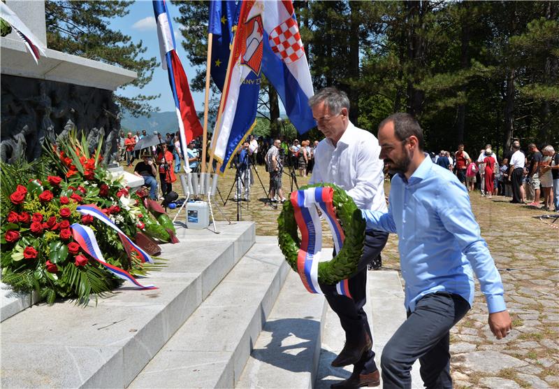 Obilježen Dan ustanka naroda Hrvatske u Srbu