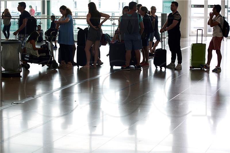 SPAIN AIRPORT WORKERS STRIKE