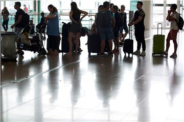 SPAIN AIRPORT WORKERS STRIKE