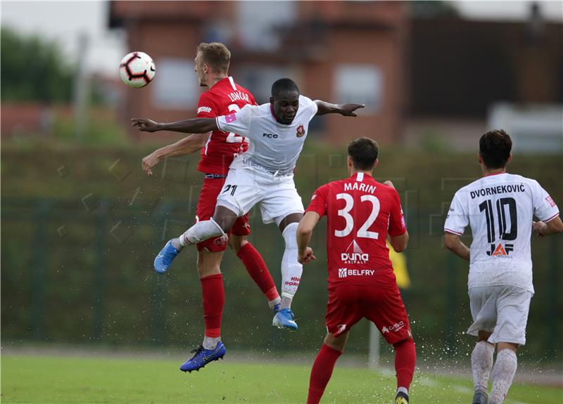 Prva HNL: Gorica - Osijek 1-0 (poluvrijeme)