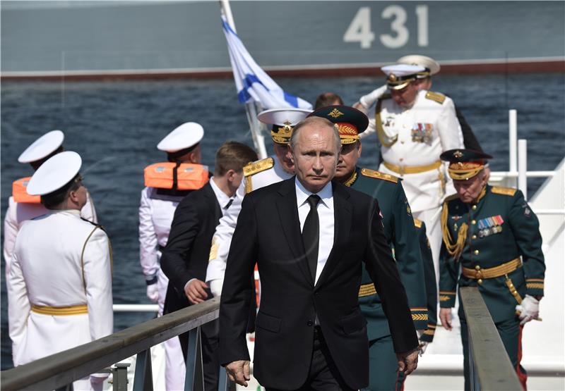 RUSSIA PUTIN NAVY DAY