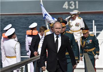 RUSSIA PUTIN NAVY DAY