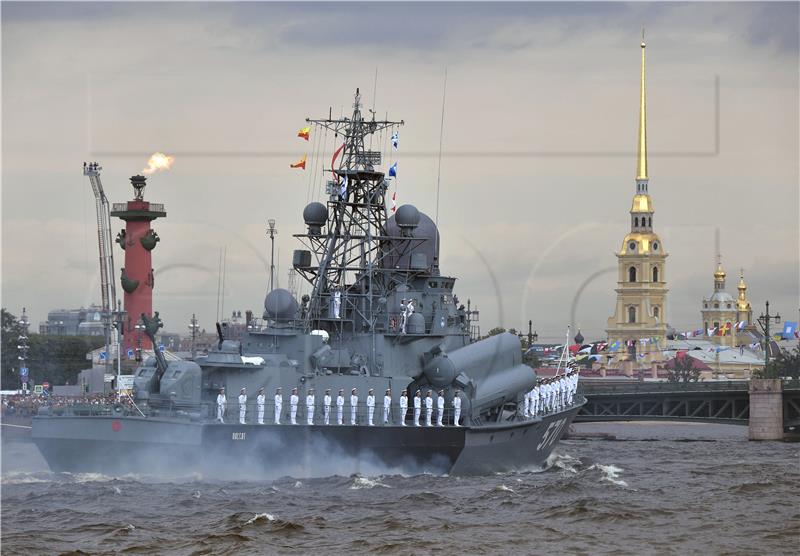 RUSSIA PUTIN NAVY DAY