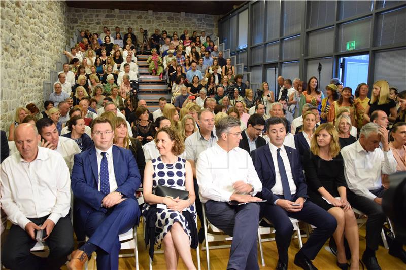 Premijer Plenković na konferenciji "Lazareti - kreativna četvrt Dubrovnika"