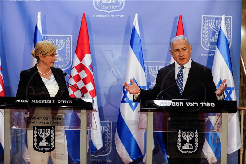 ISRAEL CROATIA DIPLOMACY