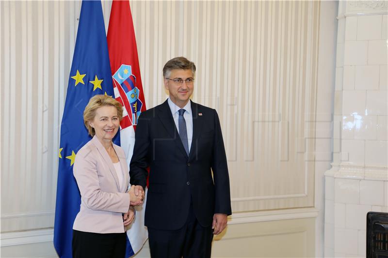 Von der Leyen: Croatia is exceptionally successful story