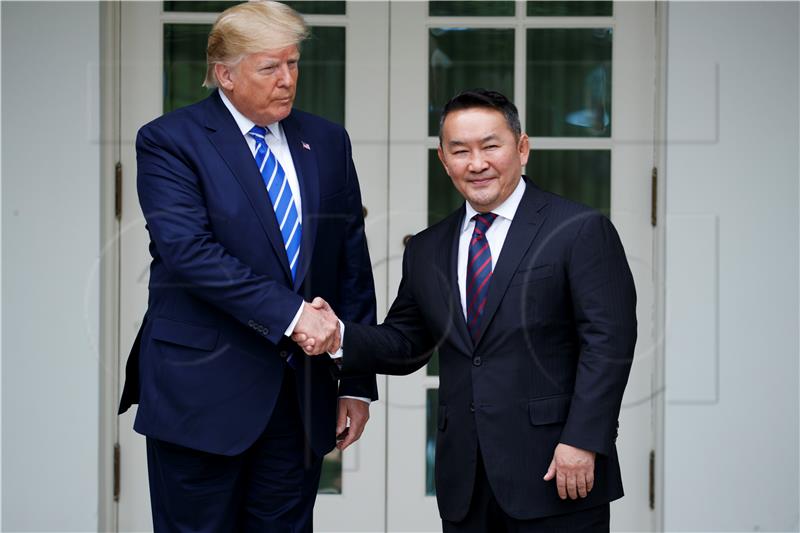 USA MONGOLIA TRUMP BATTULGA