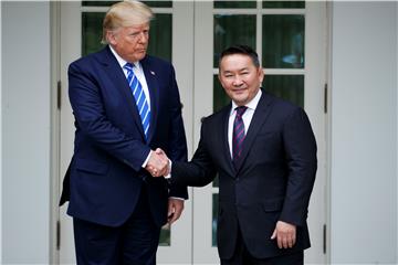 USA MONGOLIA TRUMP BATTULGA