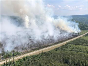 USA ALASKA WILDFIRES