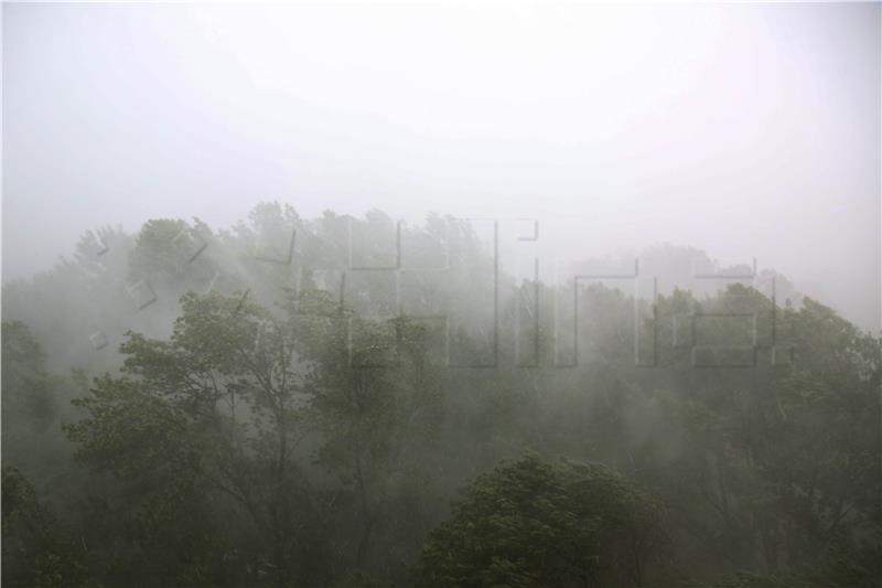 Olujno nevrijeme u Zagrebu