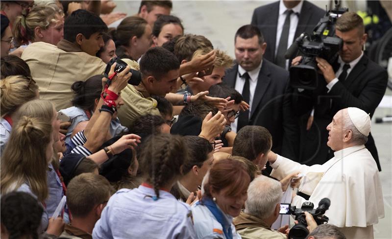 VATICAN POPE FRANCIS GENERAL AUDIENCE