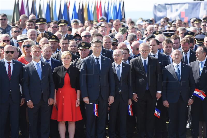 Top state leaders say Operation Storm Croatia's historic success