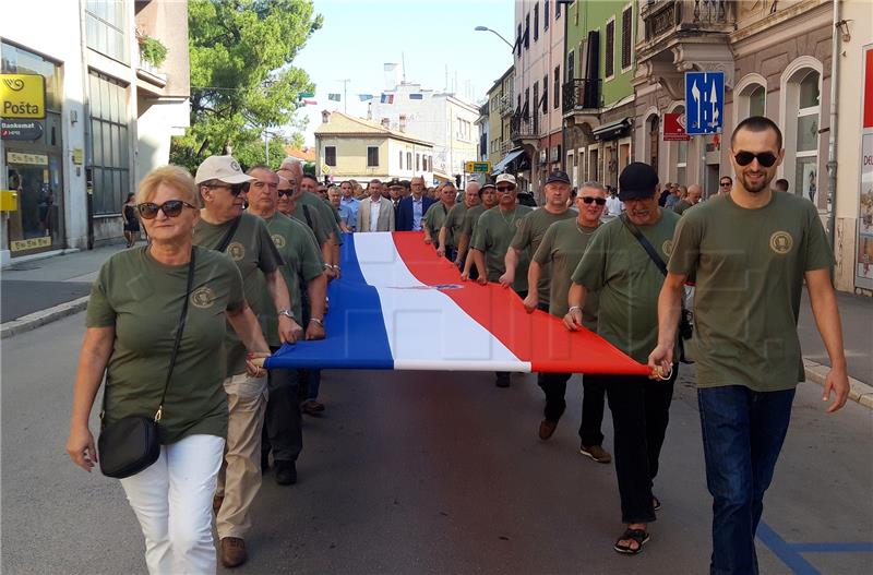 Pula: održan tradicionalni mimohod branitelja iz Istarske županije