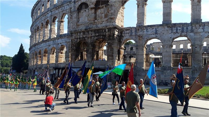 Pula: održan tradicionalni mimohod branitelja iz Istarske županije