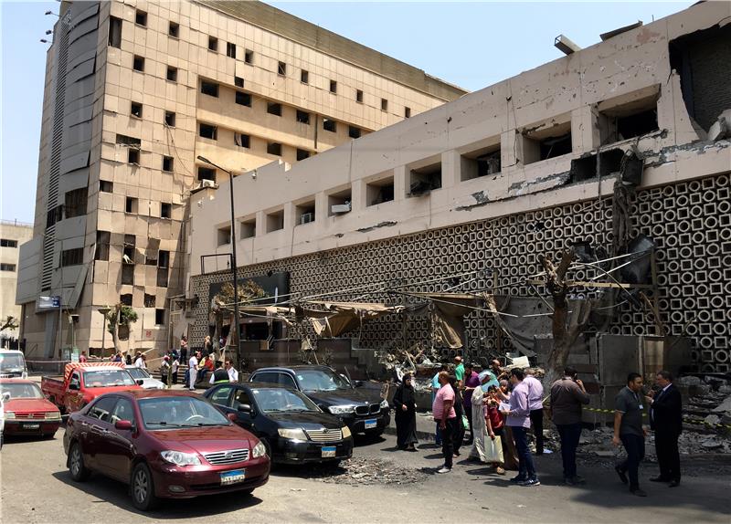 EGYPT EXPLOSION AFTERMATH