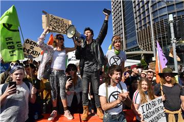 AUSTRALIA PROTEST CLIMATE CHANGE