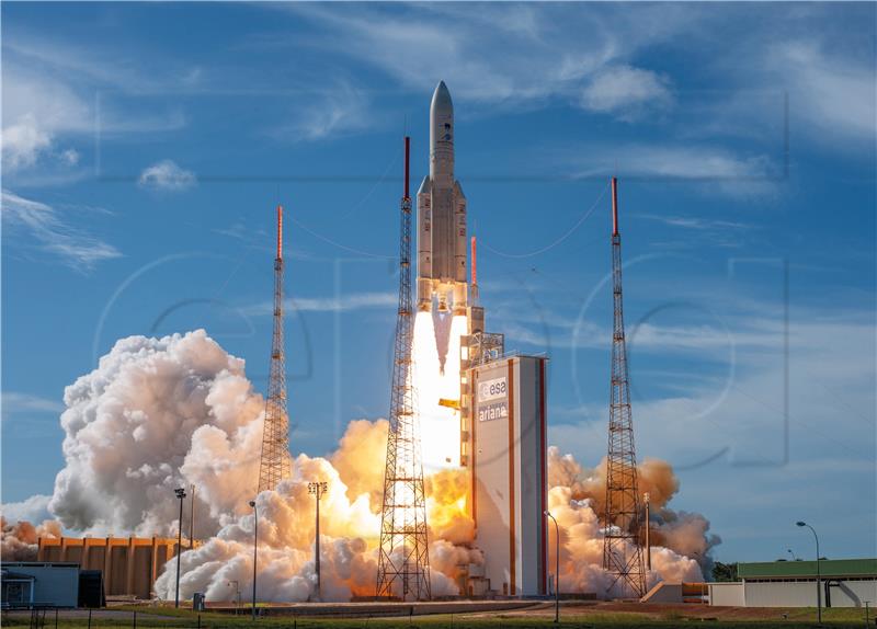 FRENCH GUIANA ARIANE 5 LAUNCH