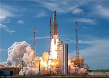 FRENCH GUIANA ARIANE 5 LAUNCH