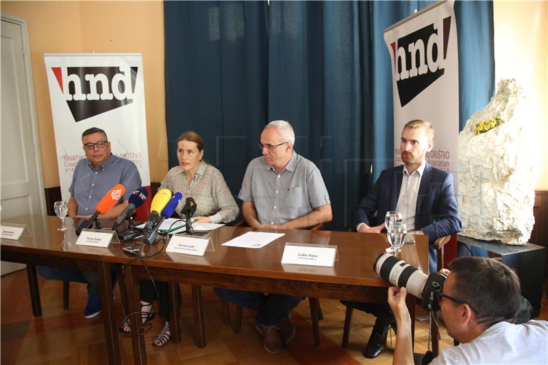 Konferencija za medije "Pokušaj otimanja imovine HND-u"