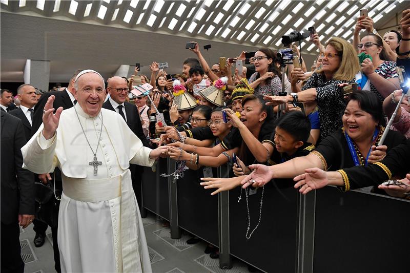 VATICAN POPE FRANCIS GENERAL AUDIENCE