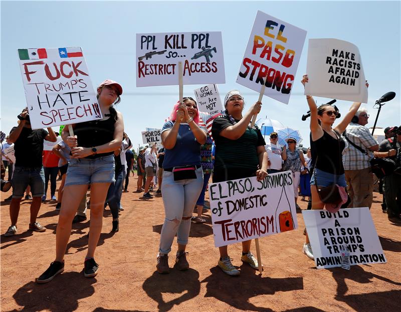 USA MASS SHOOTING AT EL PASO TEXAS WALMART