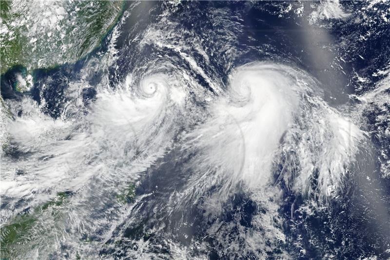 SPACE CHINA TAIWAN WEATHER TYPHOON LEKIMA