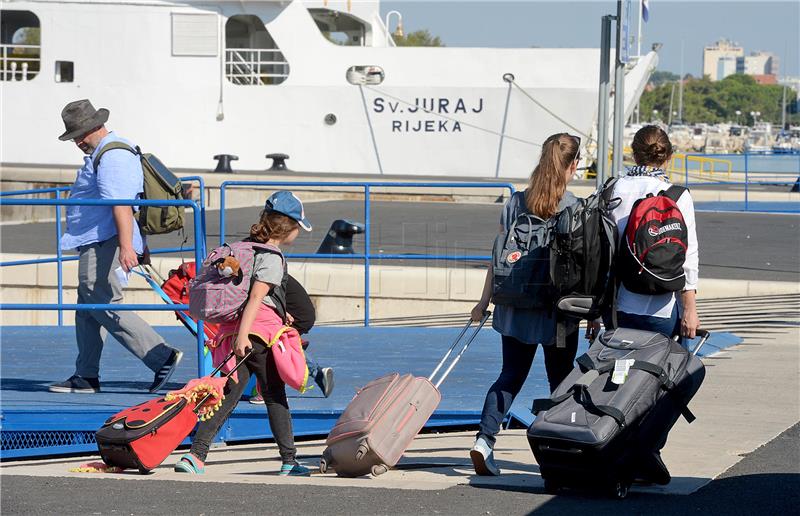 U Zadarskoj županiji u srpnju manje turista nego lani, jednak broj noćenja