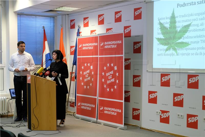 SDP za potpunu legalizaciju  konoplje