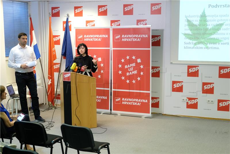 SDP za potpunu legalizaciju  konoplje