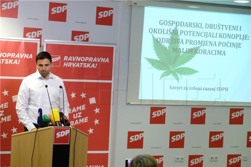 SDP za potpunu legalizaciju  konoplje