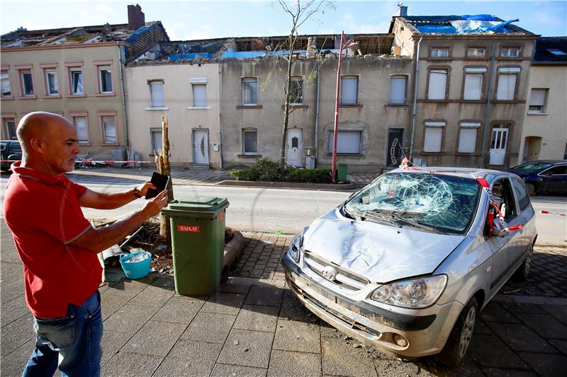 Tornado poharao Luksemburg , nekoliko ozlijeđenih 