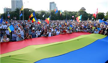 ROMANIA ANTI GOVERNMENT PROTEST