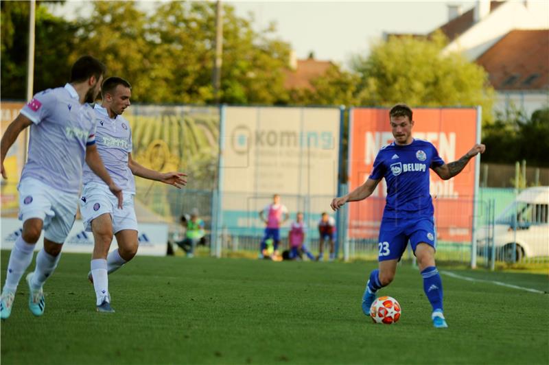 Prva HNL: Slaven Belupo - Hajduk 2-1