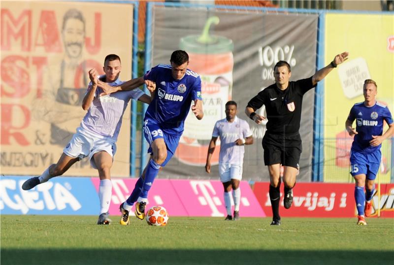 Prva HNL: Slaven Belupo - Hajduk 2-1