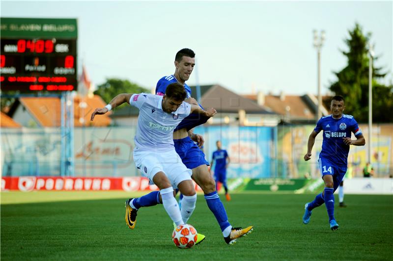 Prva HNL: Slaven Belupo - Hajduk 2-1