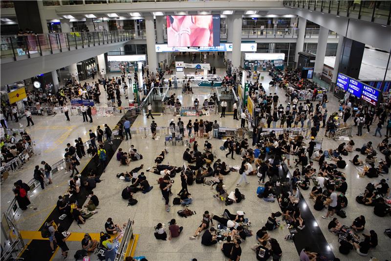 CHINA HONG KONG AIRPORT PROTESTS