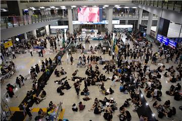 CHINA HONG KONG AIRPORT PROTESTS