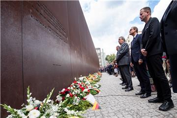 58th anniversary of the construction of Berlin Wall in Berlin