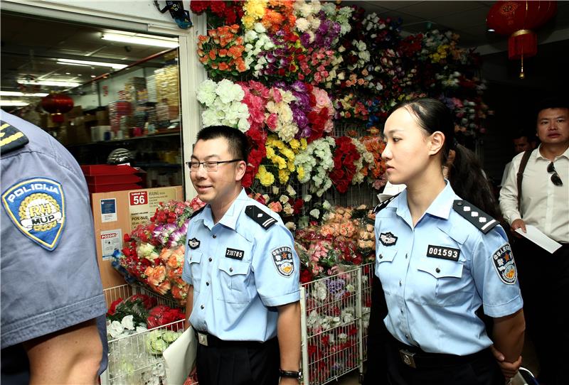 Chinese police officers end participation in 'Safe Tourist Season 2019' project