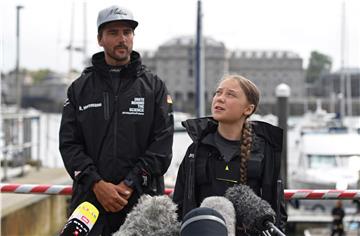 BRITAIN SWEDEN CLIMATE CHANGE GRETA THUNBERG