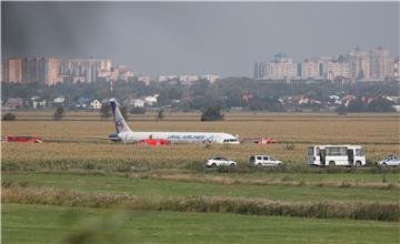 RUSSIA PLANE CRASH LANDING