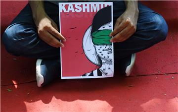 INDIA PROTEST KASHMIR