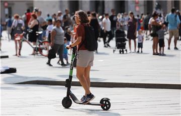 Milano privremeno zabranio električne romobile