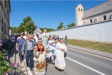 Svetkovina Velike Gospe proslavljena u Marijanskom svetištu Majke naših stradanja u Gori