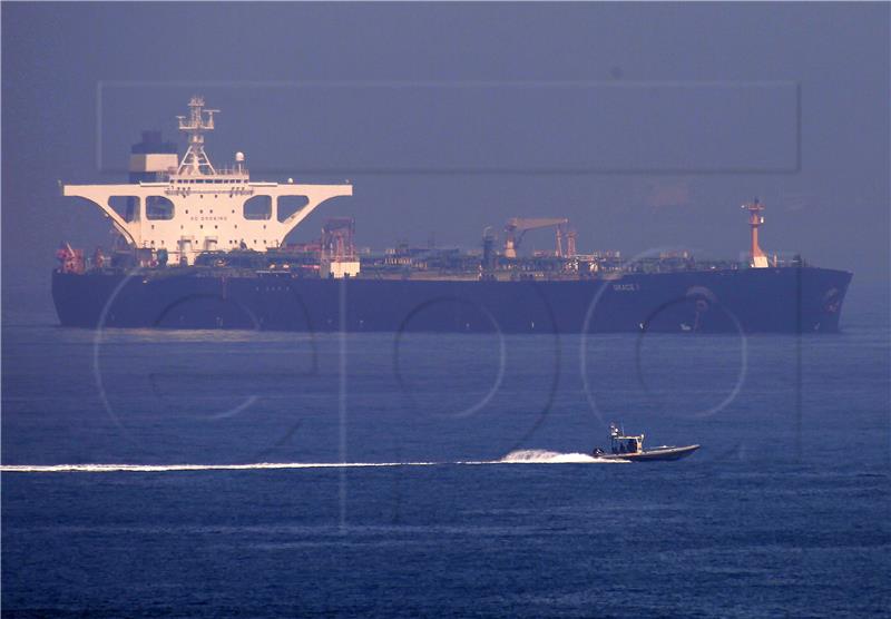 SPAIN GIBRALTAR SYRIA OIL TANKER